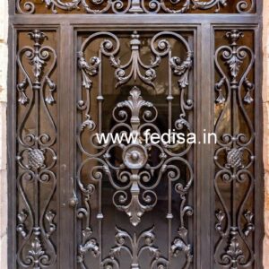 Fancy Modern Gate Grill Design for Main Entrance No-430