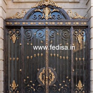 Elegant Decorative Grill Gate Design for Front Entrance No-432