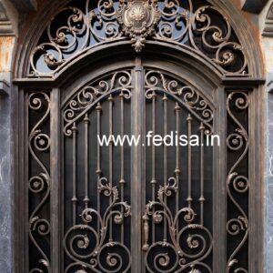 Modern House Front Gate Grill Design with Luxury Style No-436