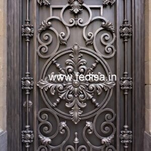 Luxury Front Elevation Gate Grill Design Inspiration No-451