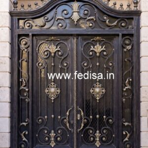 Modern Minimal Gate Grill Design for Elegant Homes No-459