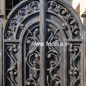 Stylish Front Elevation Grill Gate Design Inspiration No-461