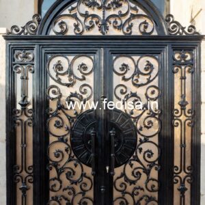 Beautiful Modern Grill Gate Design for Luxury Villas No-465