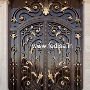 Premium Steel Gate Grill Design for House Exteriors No-468