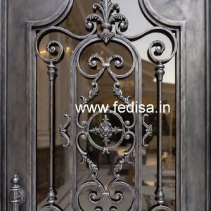 Contemporary Decorative Grill Gate Design Inspiration No-472