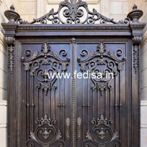 Modern Decorative Main Gate Grill Design No-499