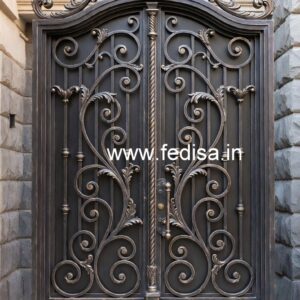 Elegant Modern Iron Gate Grill Design No-507