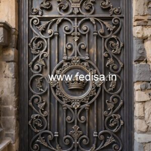 Modern Main Entrance Grill Gate Design Ideas No-510