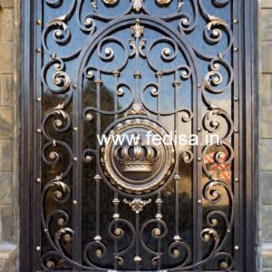 Artistic House Front Grill Gate Design No-519