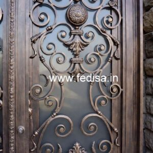 Premium Steel Grill Gate Design for Elegant Homes No-526