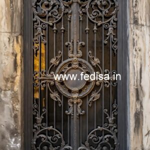Stylish Villa Front Gate Grill Design Ideas No-529