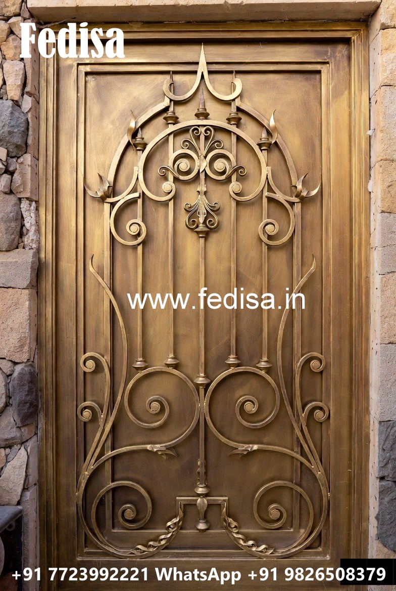 Luxury Iron Entrance Grill Gate Design No-548