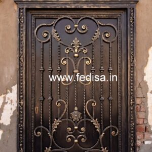 Stylish Geometric Grill Gate Design Inspiration No-553