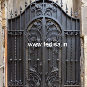 Elegant Decorative Steel Grill Gate Design No-554