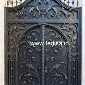 Elegant Fancy Steel Gate Grill Design No-587