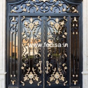 Stylish House Exterior Grill Gate Design Inspiration No-592