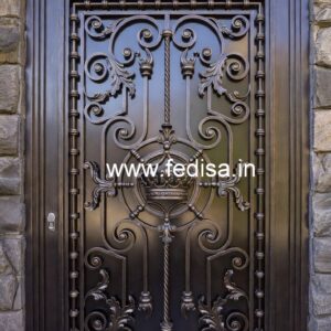 Elegant Stylish Main Entrance Gate Grill Design No-596