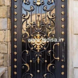 Elegant Steel Gate Grill Design for Main Entrance No-604