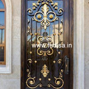 Classic Gate Grill Design for Traditional House Fronts No-612
