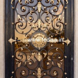 Fancy Gate Grill Design for Modern Residential Gates No-616