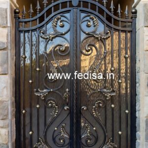 Creative Gate Grill Design for Front Gate Decoration No-624