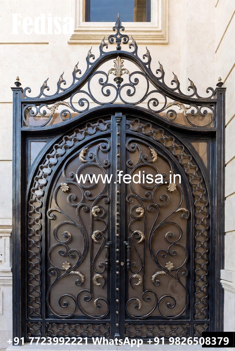 Modern House Gate Grill Design with Elegant Style No-639