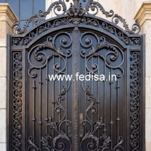 Architectural Gate Grill Design for Premium Homes No-651