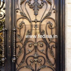 Royal Style Gate Grill Design for Home Entrance No-664