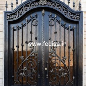 Decorative Villa Gate Grill Design for Elegant Exterior No-667
