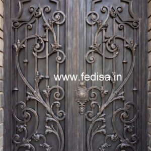 Premium House Gate Grill Design with Modern Finish No-679