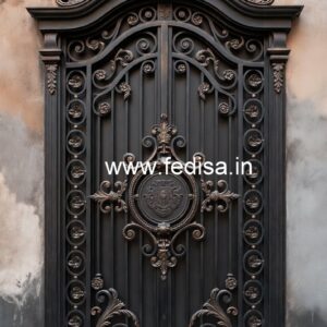Contemporary Main Gate Grill Design with Luxury Style No-684