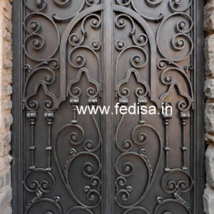 Trendy Villa Gate Grill Design for Exterior Beauty No-692