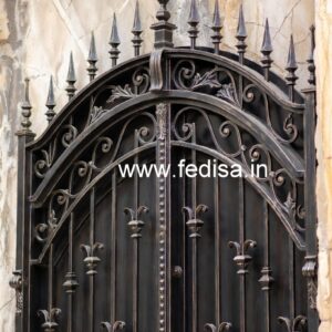 Elegant Decorative Gate Grill Design for Villas No-695