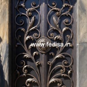 Modern Villa Entrance Gate Grill Design Inspiration No-699