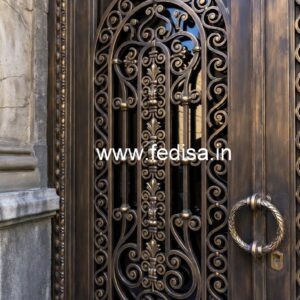 Decorative Front Gate Grill Design with Modern Style No-706