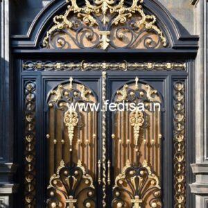 Stylish Decorative Gate Grill Design for Villas No-723