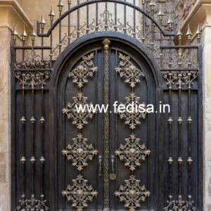 Luxury Steel Grill Gate Design for Home Exterior No-727