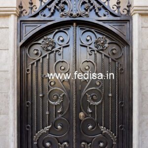 Beautiful Iron Gate Grill Design for Premium Houses No-729