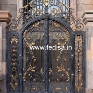 Elegant Decorative Grill Gate Design for Front Entrance No-732
