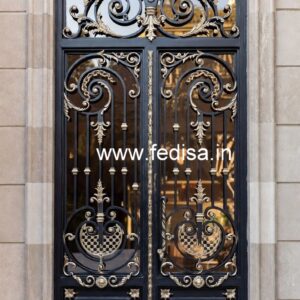 Beautiful Exterior Iron Gate Grill Design Ideas No-747