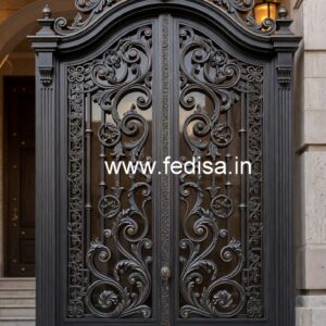 Decorative Villa Entrance Grill Gate Design No-758
