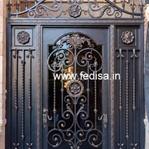 Contemporary Main Entrance Gate Grill Design Ideas No-764