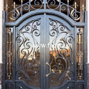 Beautiful Modern Grill Gate Design for Luxury Villas No-765