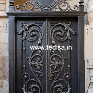 Modern Fancy Gate Grill Design for Elegant Houses No-769