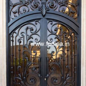 Trendy Home Front Grill Gate Design for Modern Houses No-785