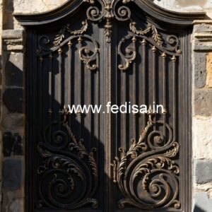 Artistic Main Entrance Grill Gate Design Inspiration No-793