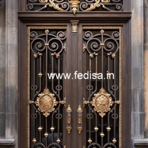Modern Decorative Main Gate Grill Design No-799