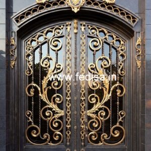Beautiful Decorative Gate Grill Design for Modern Houses No-804