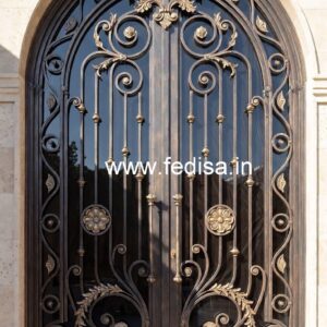 Artistic Luxury Grill Gate Design for Home Fronts No-806