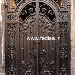 Stylish Entrance Grill Gate Design with Premium Finish No-808